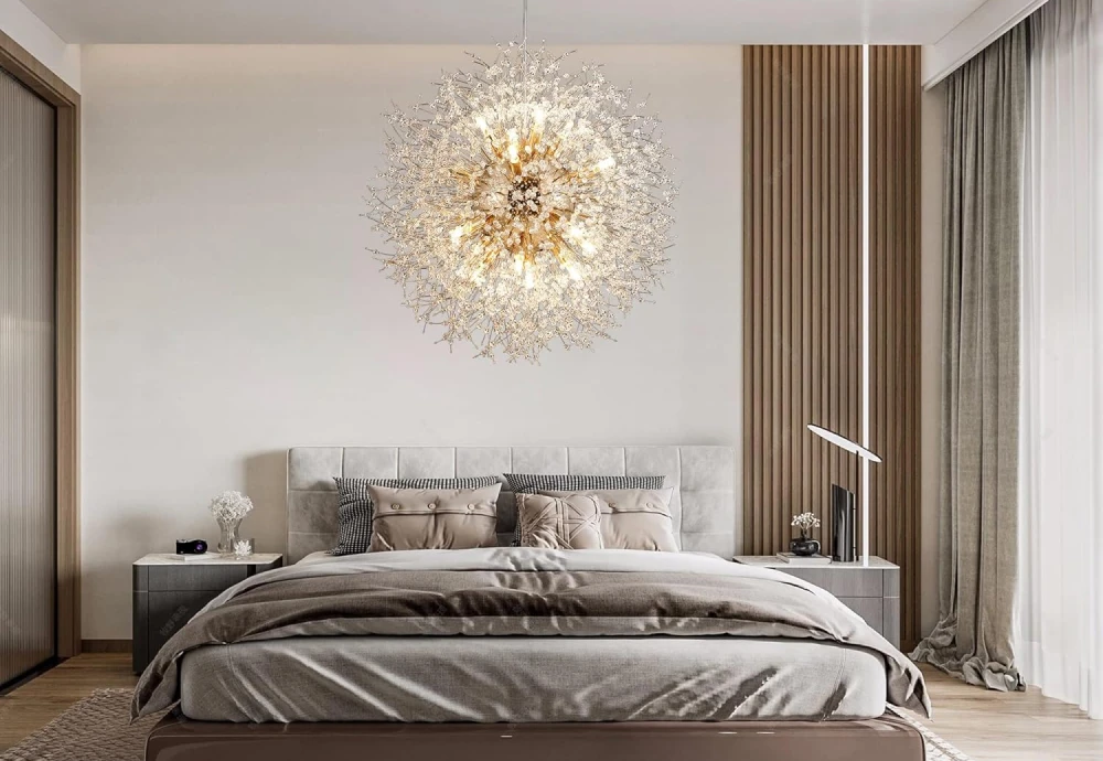 dandelion crystal chandelier