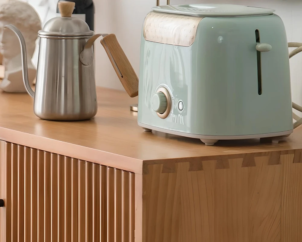 wood sideboard with drawers