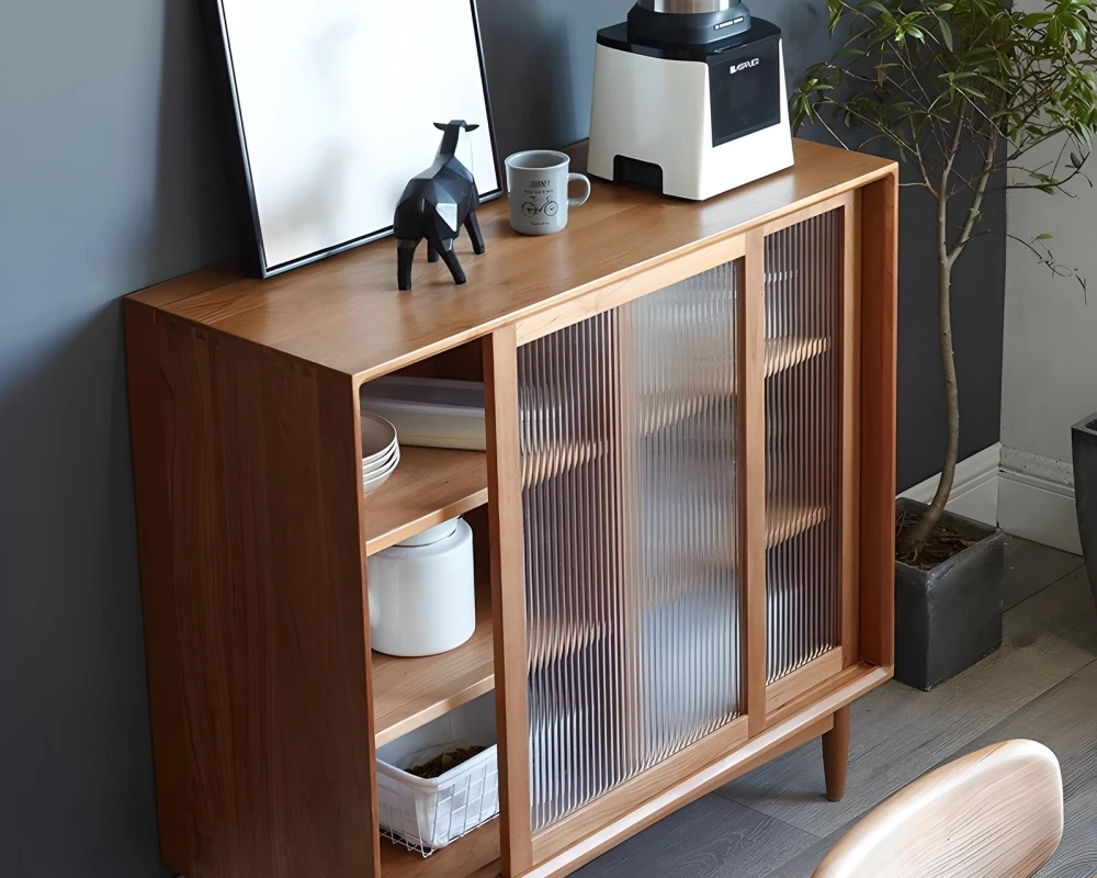 wood sideboard with drawers